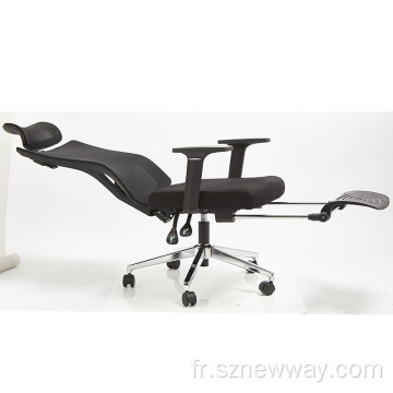 Chaise de jeu de bureau ergonomique Hbada avec repose-tête